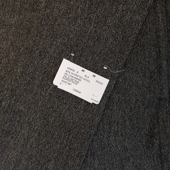 HART SCHAFFNER MARX Tailored Dress Pants, Grey - Picture 10 of 12